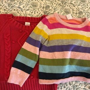 GAP girls 3t Sweater bundle